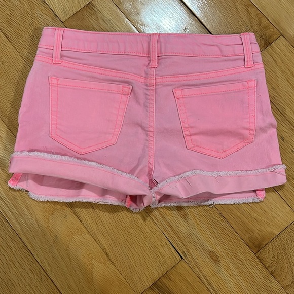 Girls Pink Jean Shorts - Arizona - Size 12 Reg - Picture 3 of 3